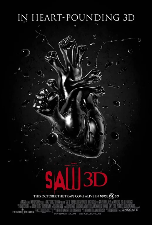 Saw 3D (2010) Kills Analysis